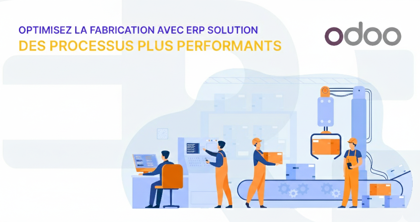 Kodo | Odoo et la Fabrication : Optimisation des Processus Industriels