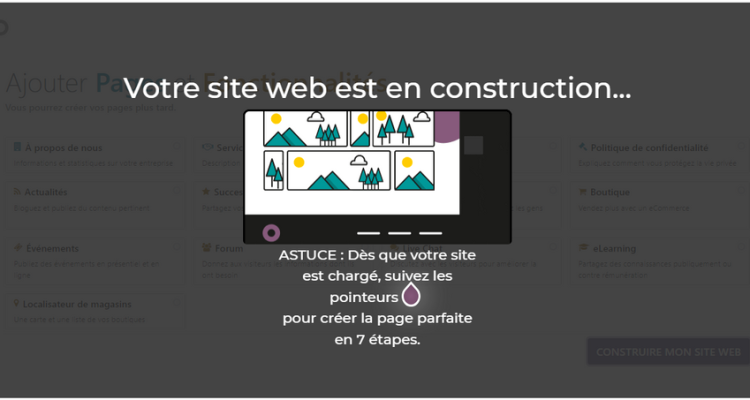 creation de site internet odoo
