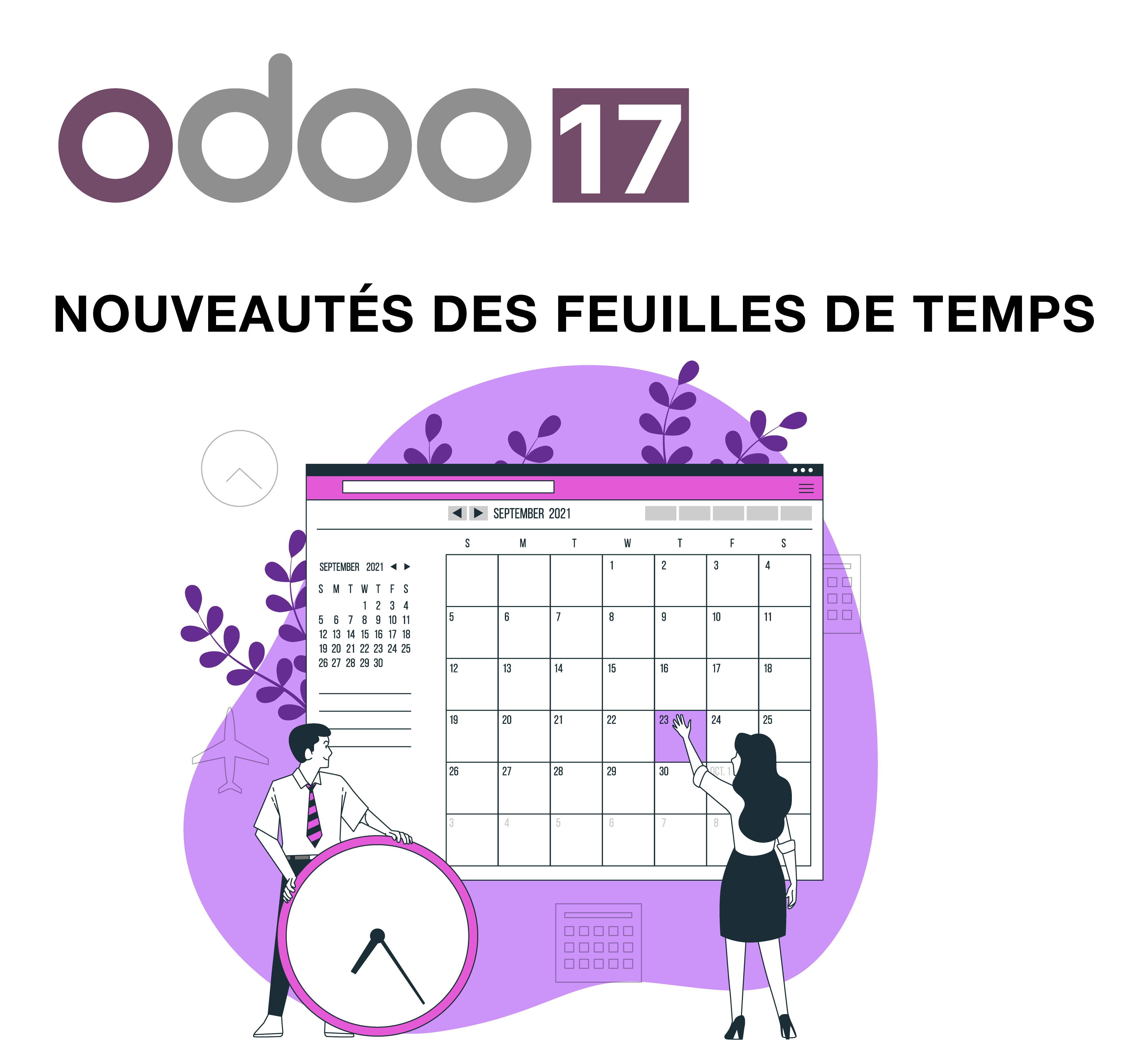 ERP ODOO 17 Feuilles de Temps