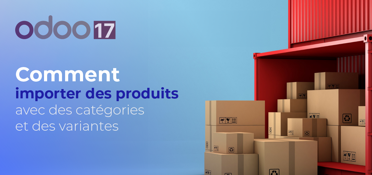 ERP Odoo 17 IMPORTER DES PRODUITS